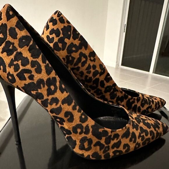 ZARA Cheetah basic collection heels - Picture 8 of 10